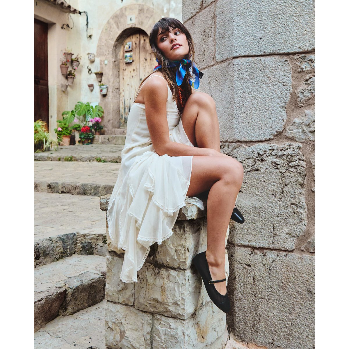 Ballerines cuir Lariana black, MARTINELLI