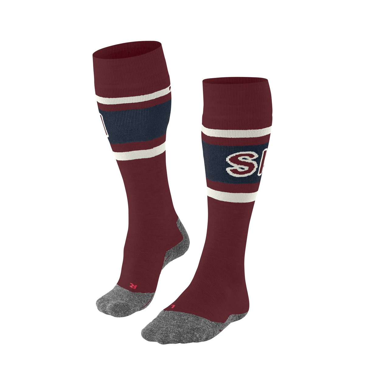 Mi-bas SK2 Intermediate bordeaux, FALKE