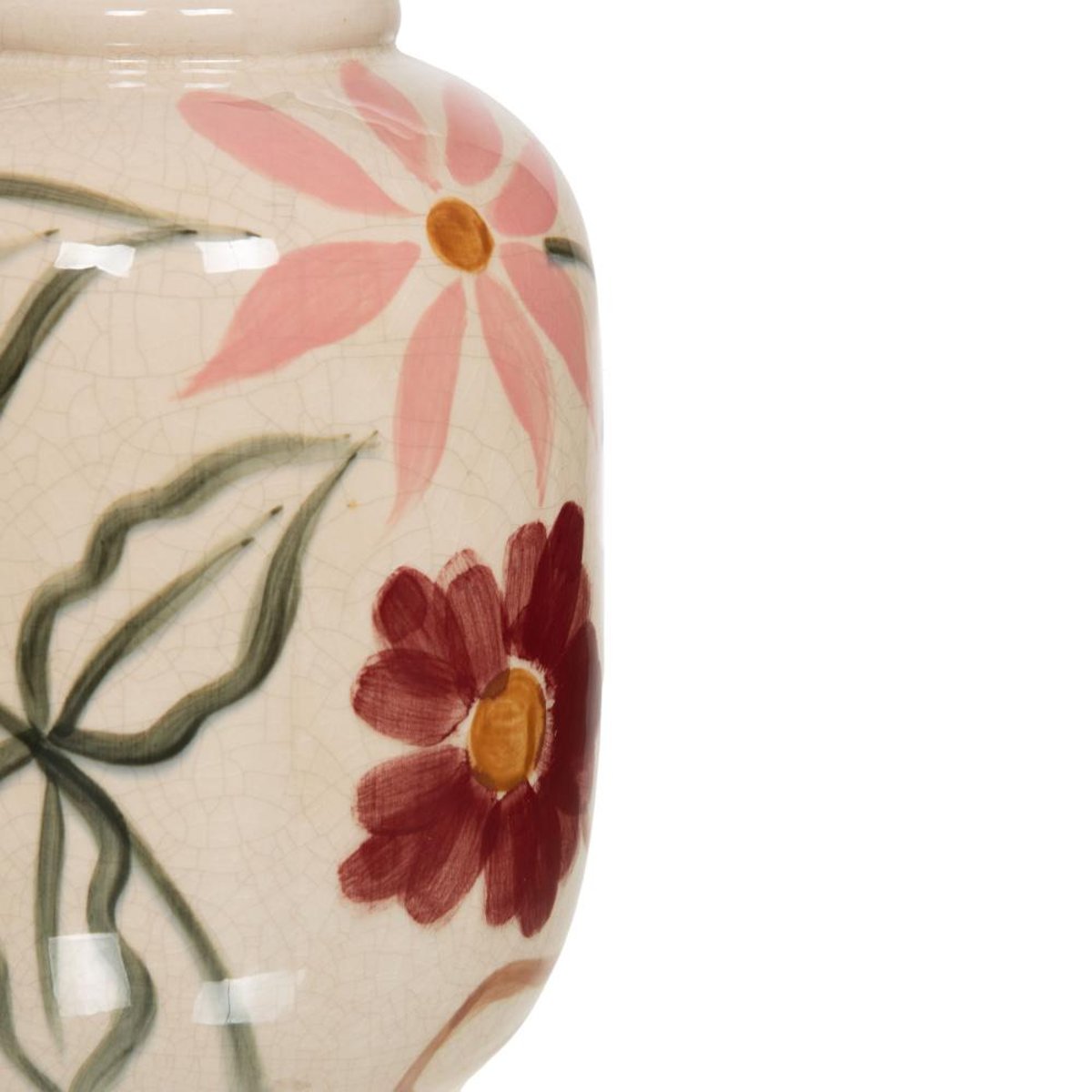 Vase Florine petit modèle - FLORINE crème / ivoire, AMADEUS