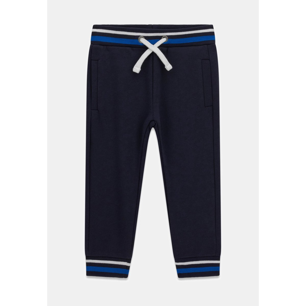 Pantalon Avec Logo Brodé bleu foncé, GUESS KIDS