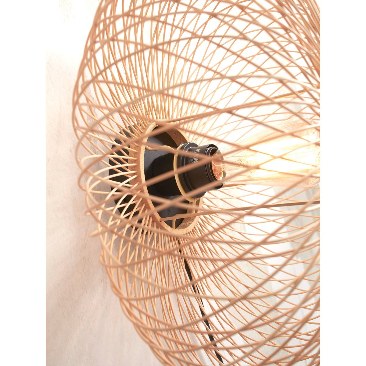 Lampe Murale Bambou CANGO naturel, GOOD & MOJO