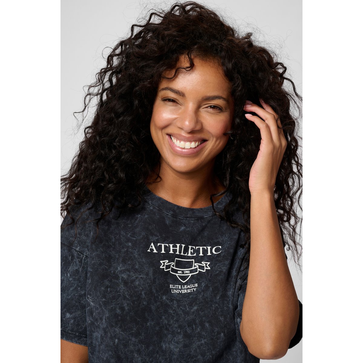 T-shirt à manches courtes noir black deep, KAFFE