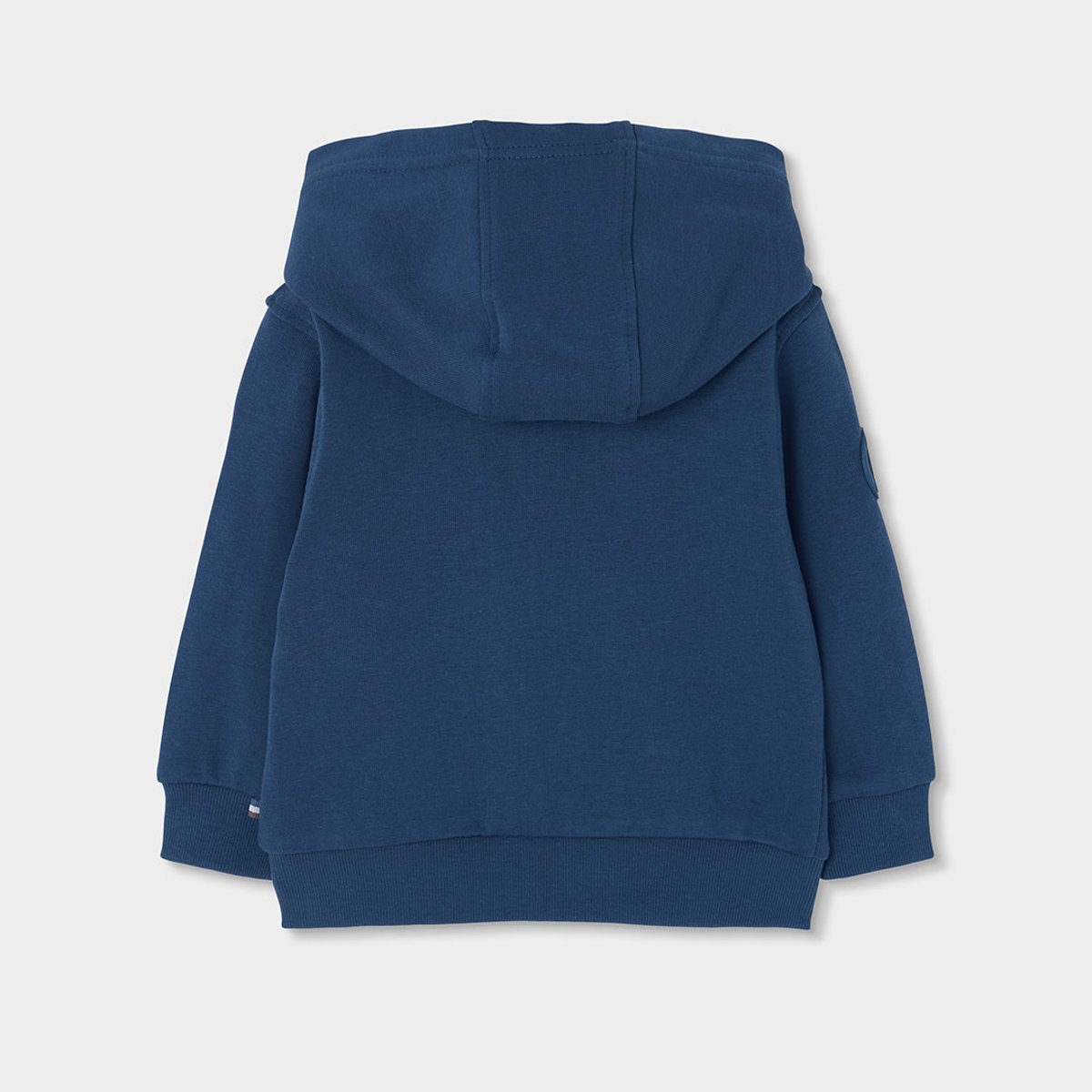 Sweat-shirt garçon broderie raton laveur bleu, BOBOLI