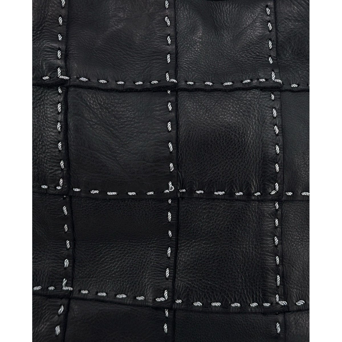 Sac à main en cuir vintage SHELLEY noir, OH MY BAG