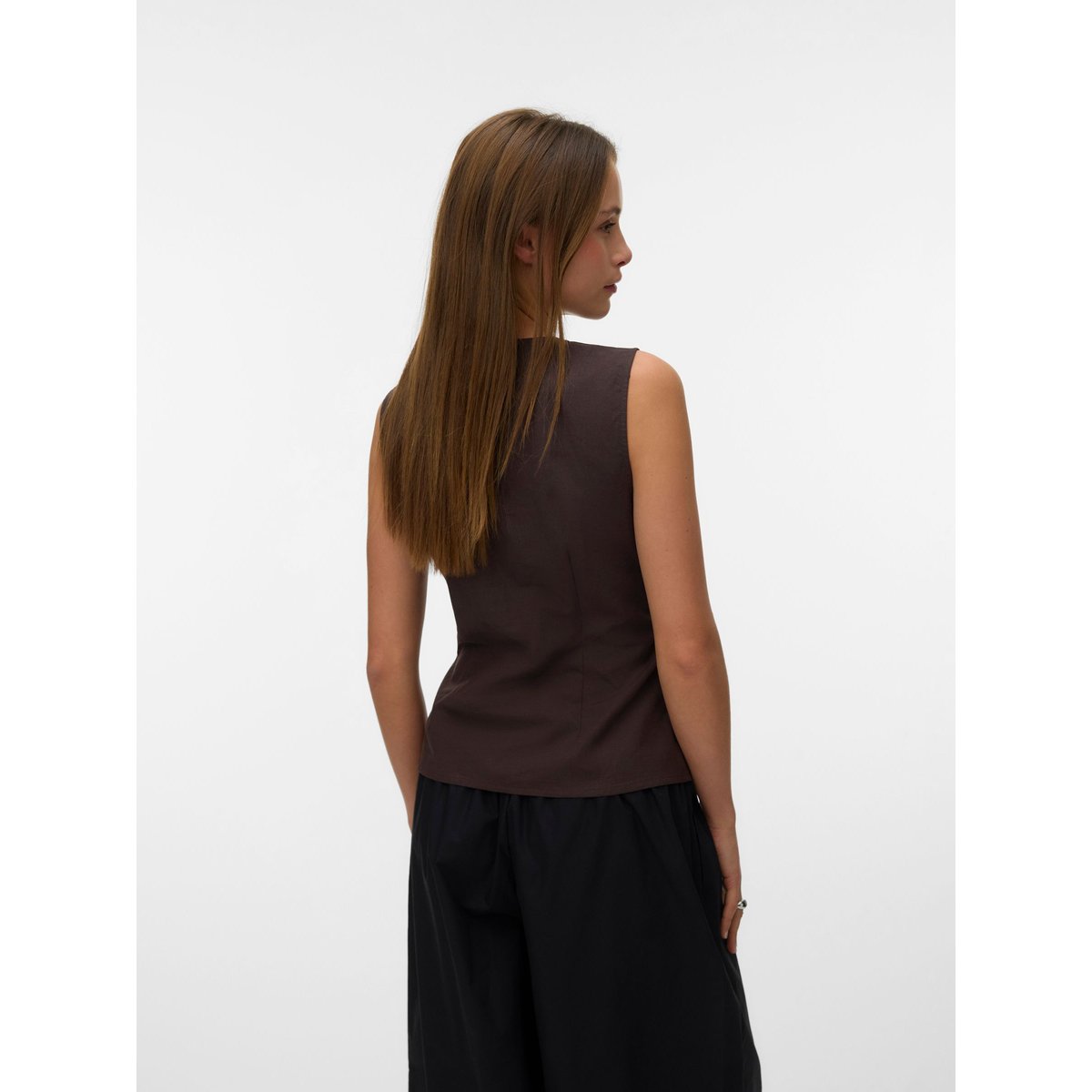 Top marron - chocolate torte 1, VERO MODA