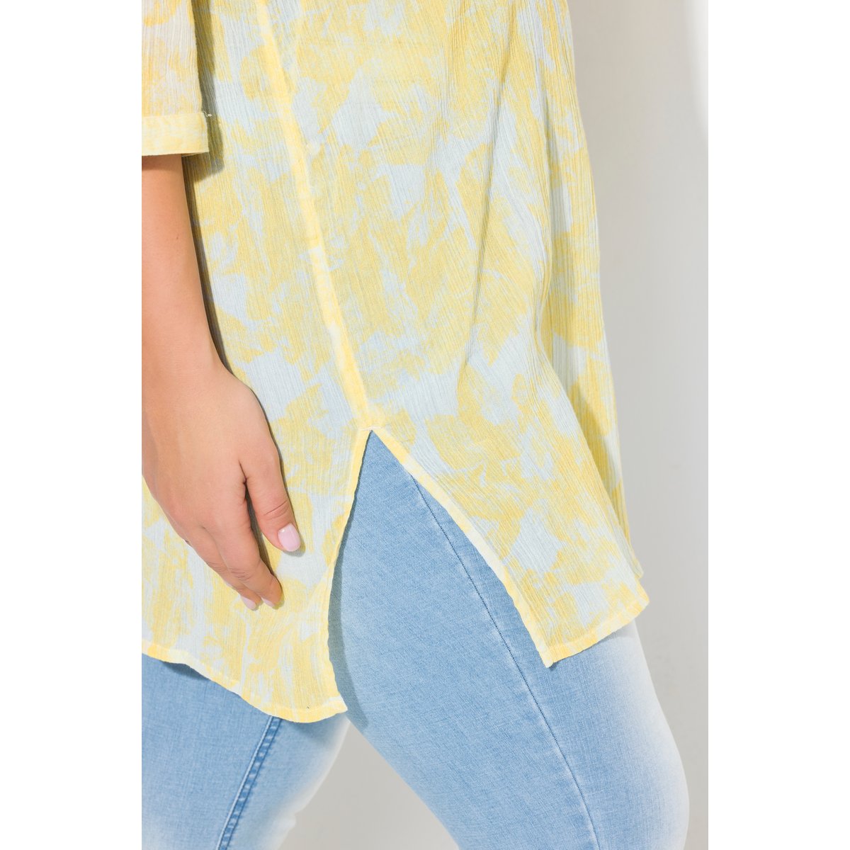 Chemisier long sorbet jaune, ULLA POPKEN