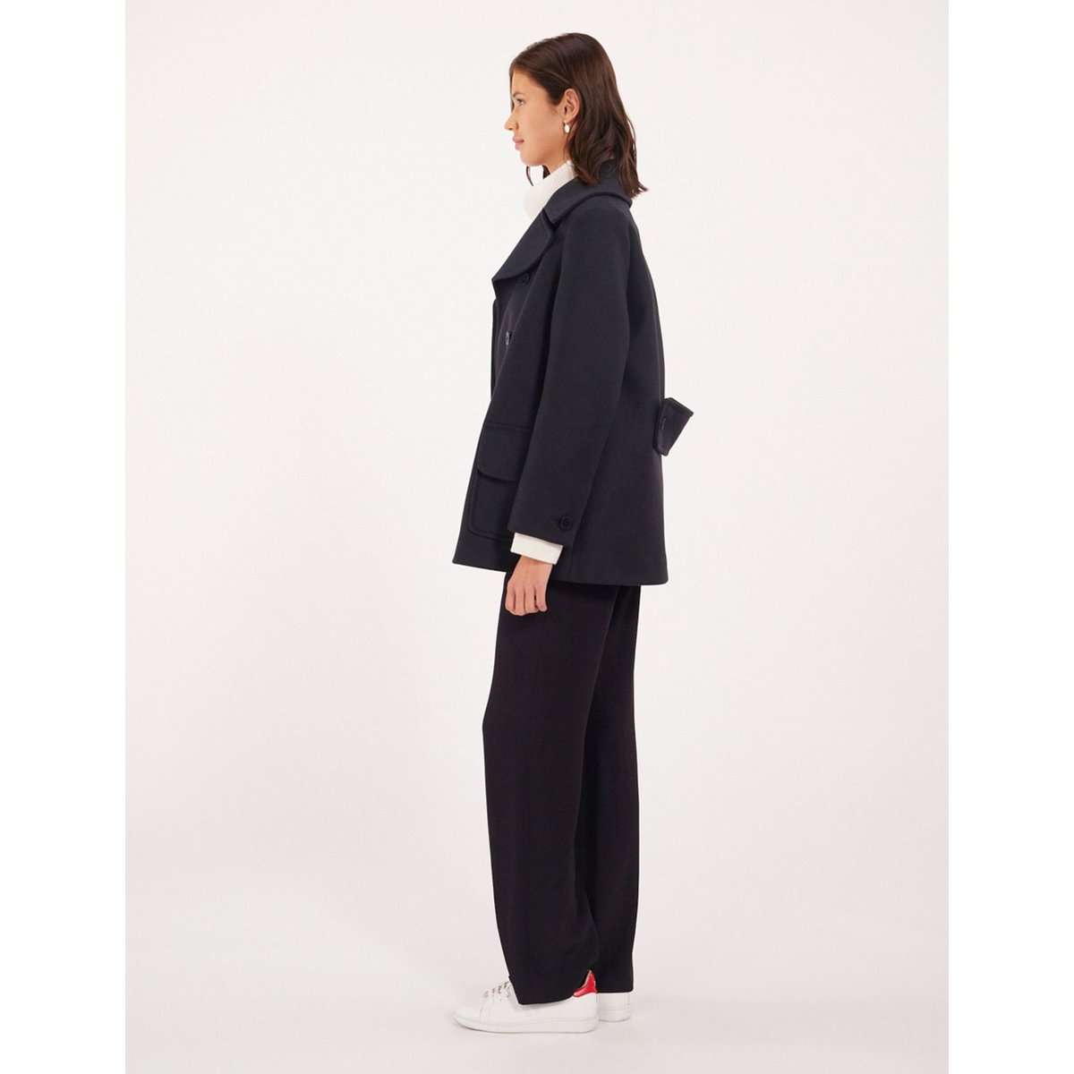 Caban séraphine bleu, INES DE LA FRESSANGE PARIS