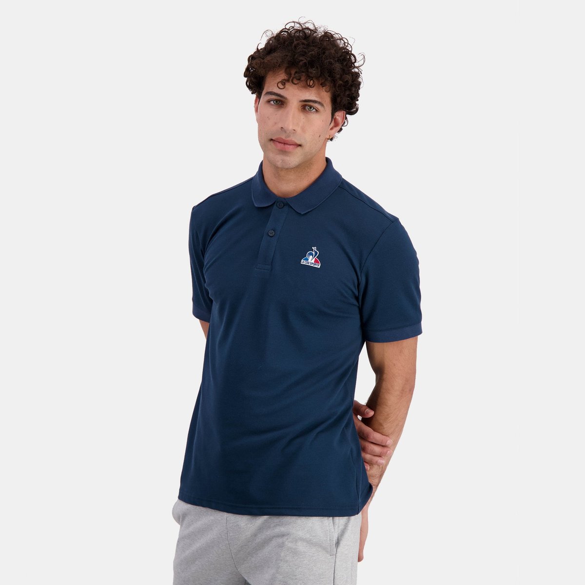 Polo Essentiels dress blues, LE COQ SPORTIF