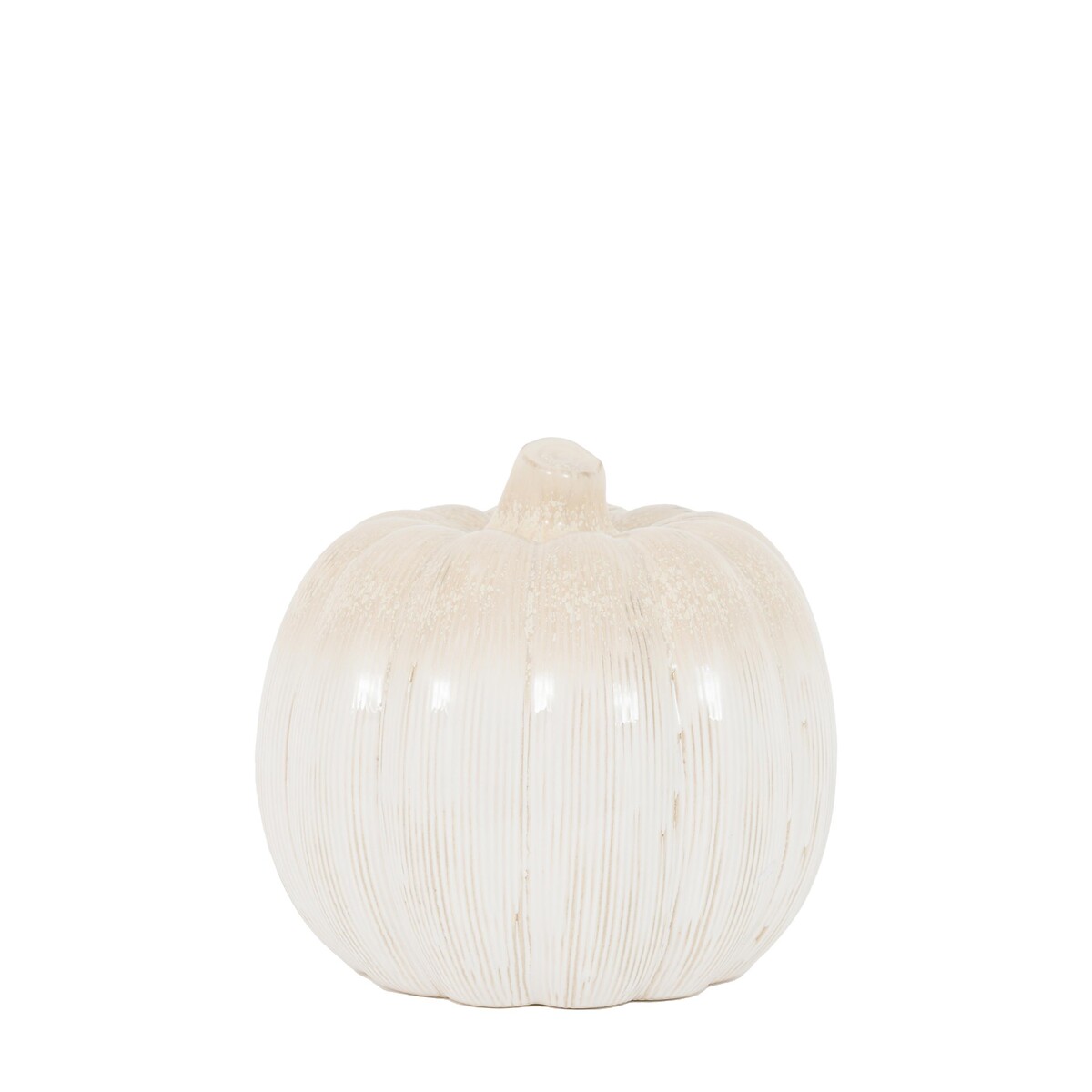 20cm Ceramic Pumpkin Ornament natural, ÉDITÉ