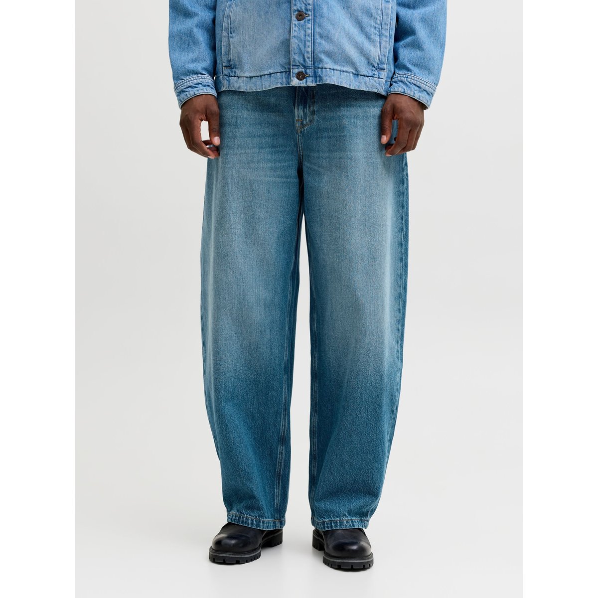 Jeans À Coupe Tonneau blue denim, JACK & JONES