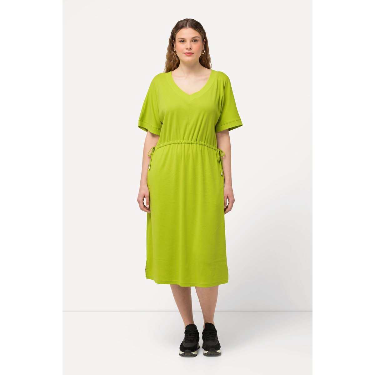 Robe en jersey vert pomme, ULLA POPKEN