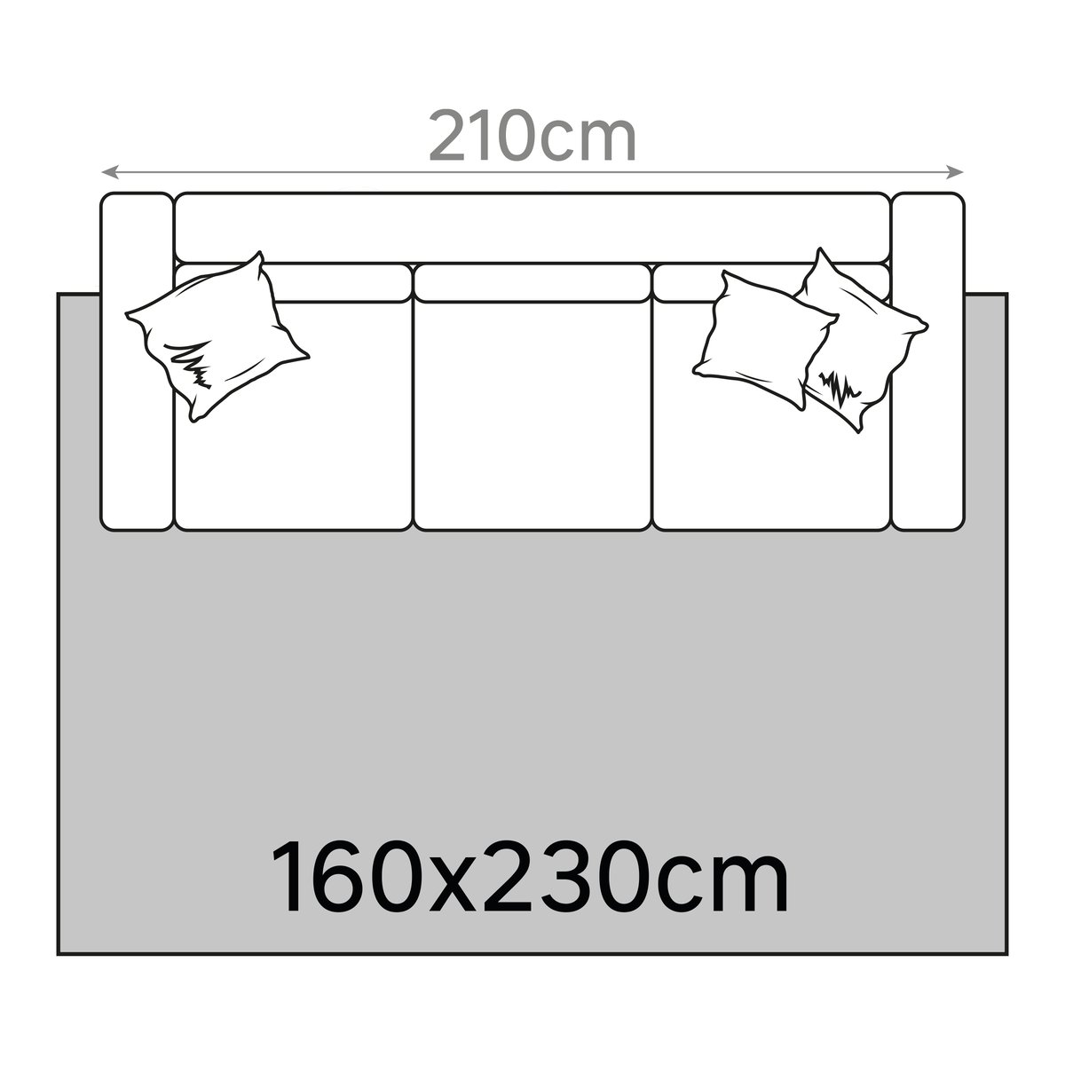 Tapis intérieur extérieur, SEMBA beige, INSPIRE