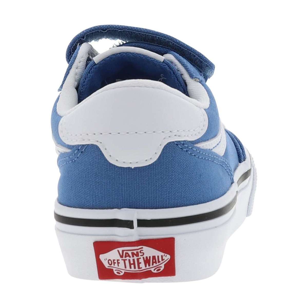 Baskets BROOKLYN LS V talon plat bleu, VANS