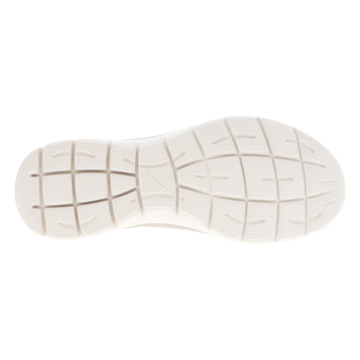 Baskets running noires à semelle plate et avec une fermeture slip-on taupe, SKECHERS