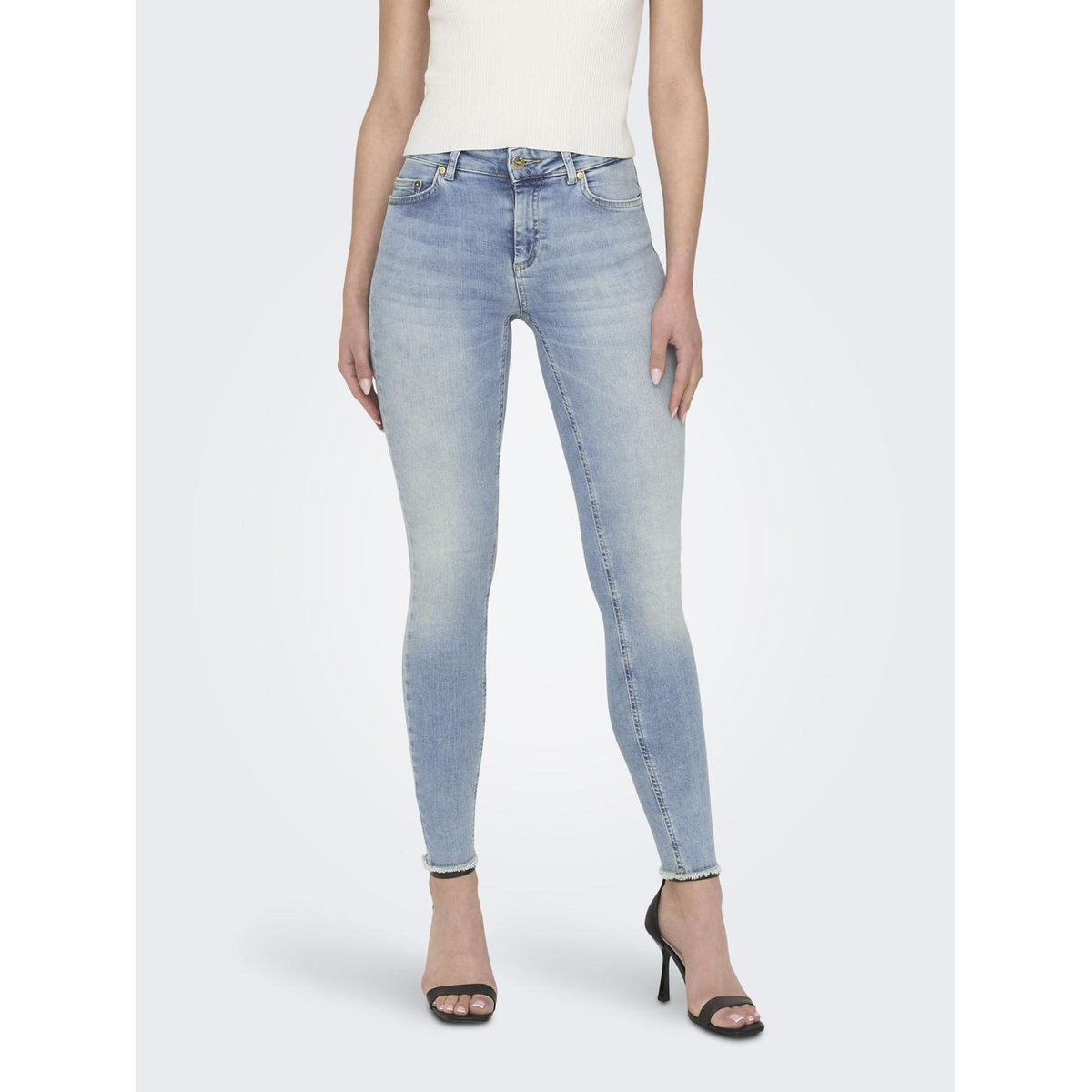Jean skinny 7/8ème Longueur 30 stone clair, ONLY