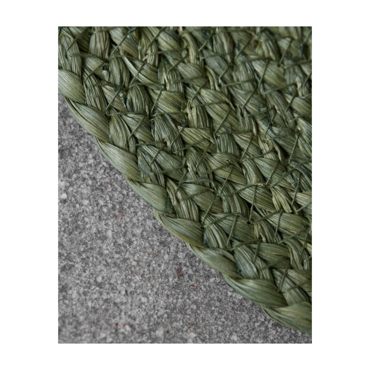 Lot de 4 sets de table Circle vert, HOUSE DOCTOR