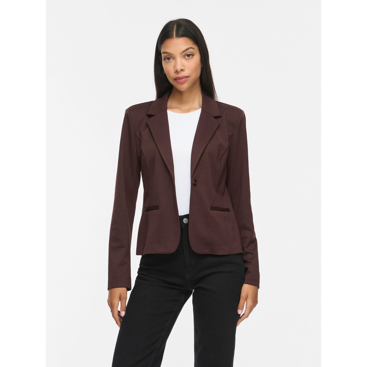 Blazer marron - coffee bean1, VILA