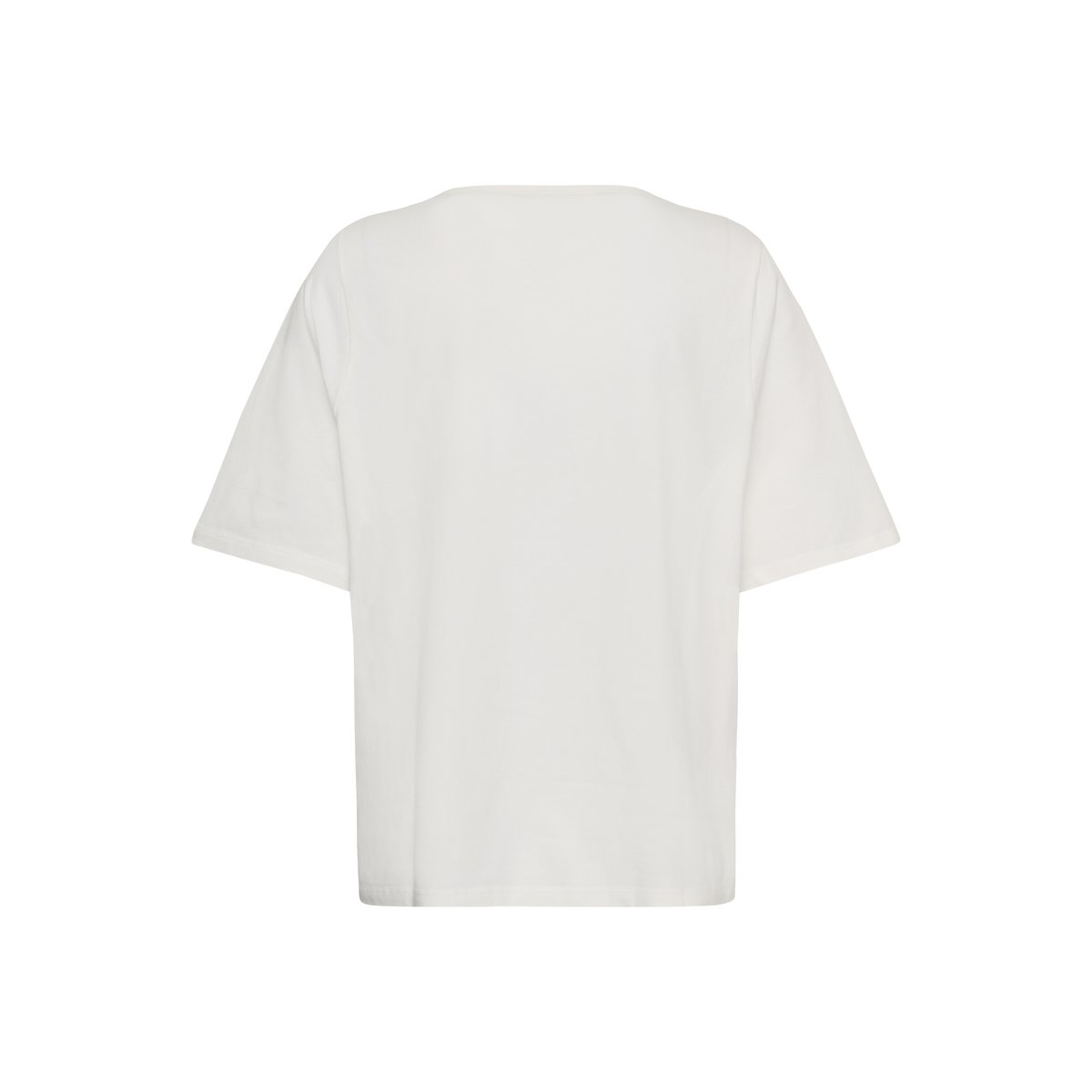 T-shirt à manches courtes blanc spring gardenia, CULTURE