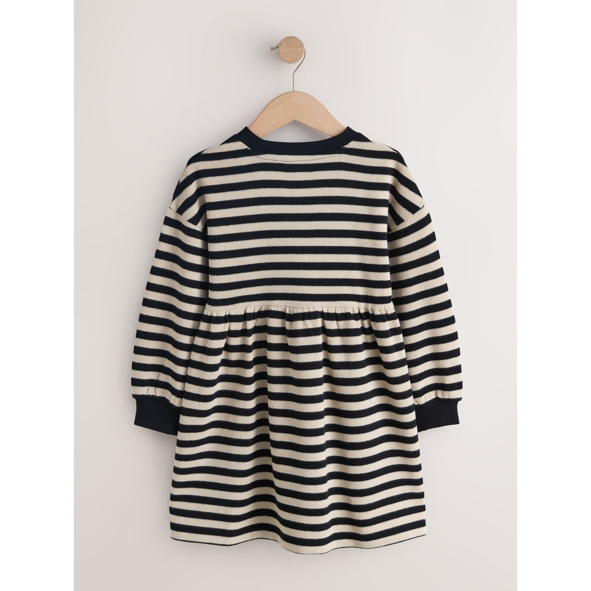 Robe pull côtelée confortable monochrome, NEXT