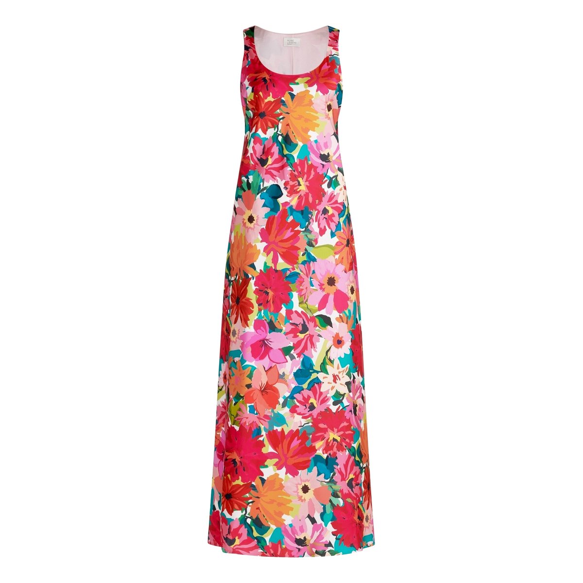 Robe à fleurs à imprimé yellow/pink, VERA MONT