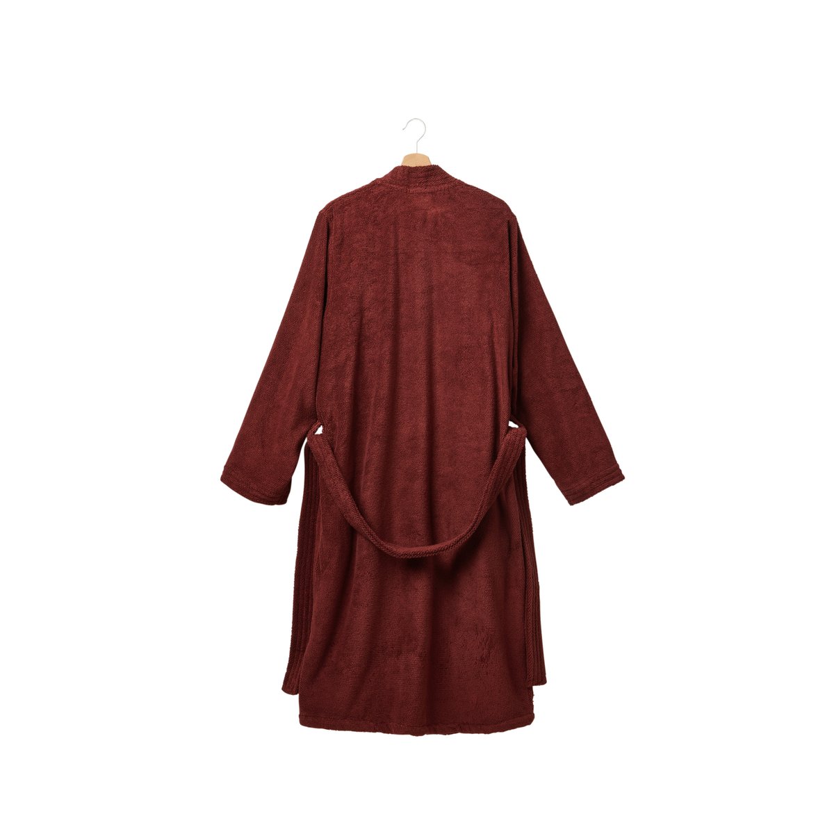 Peignoir col kimono coton OPALYS barolo, CARRE BLANC