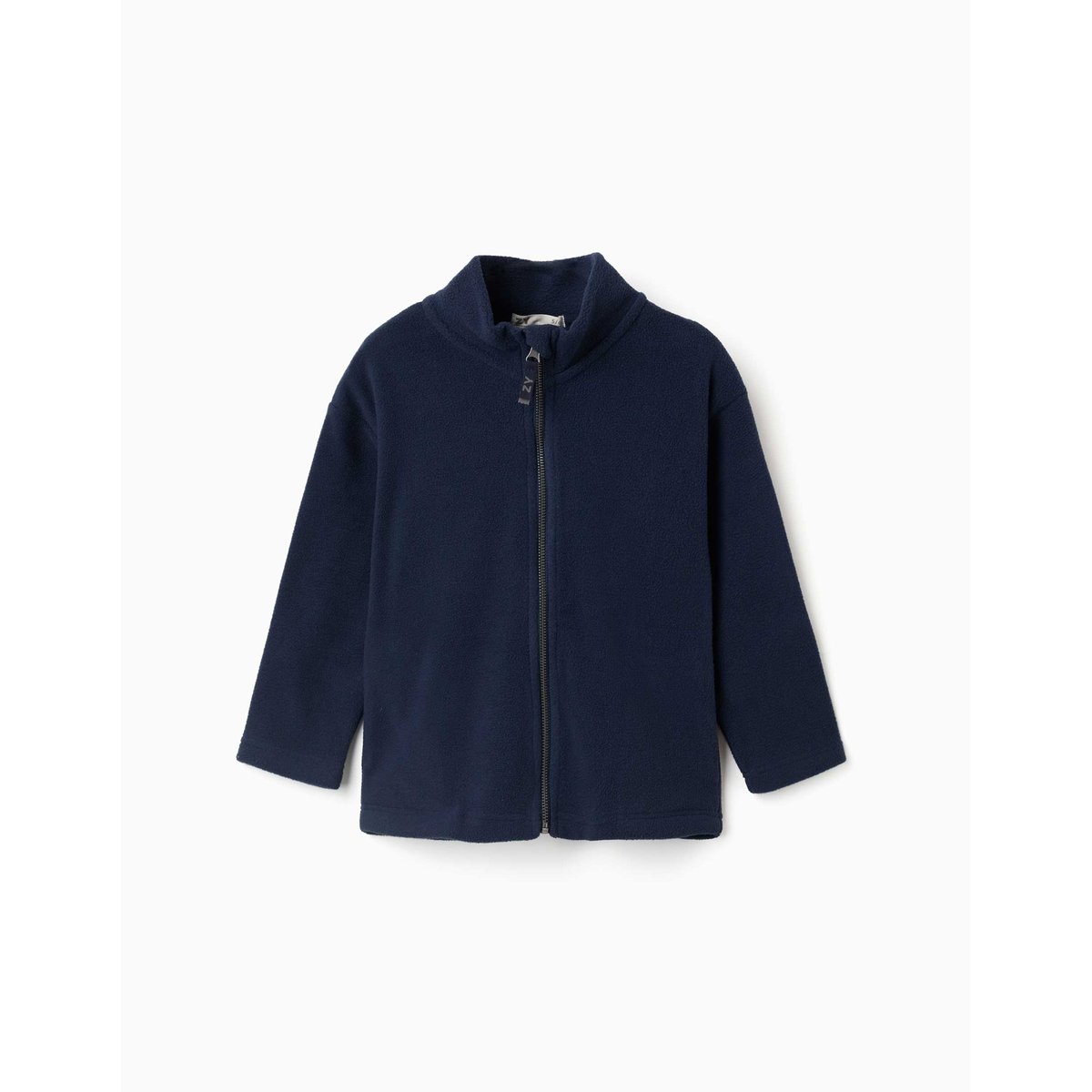Veste en polaire à col montant bleu foncé, ZIPPY