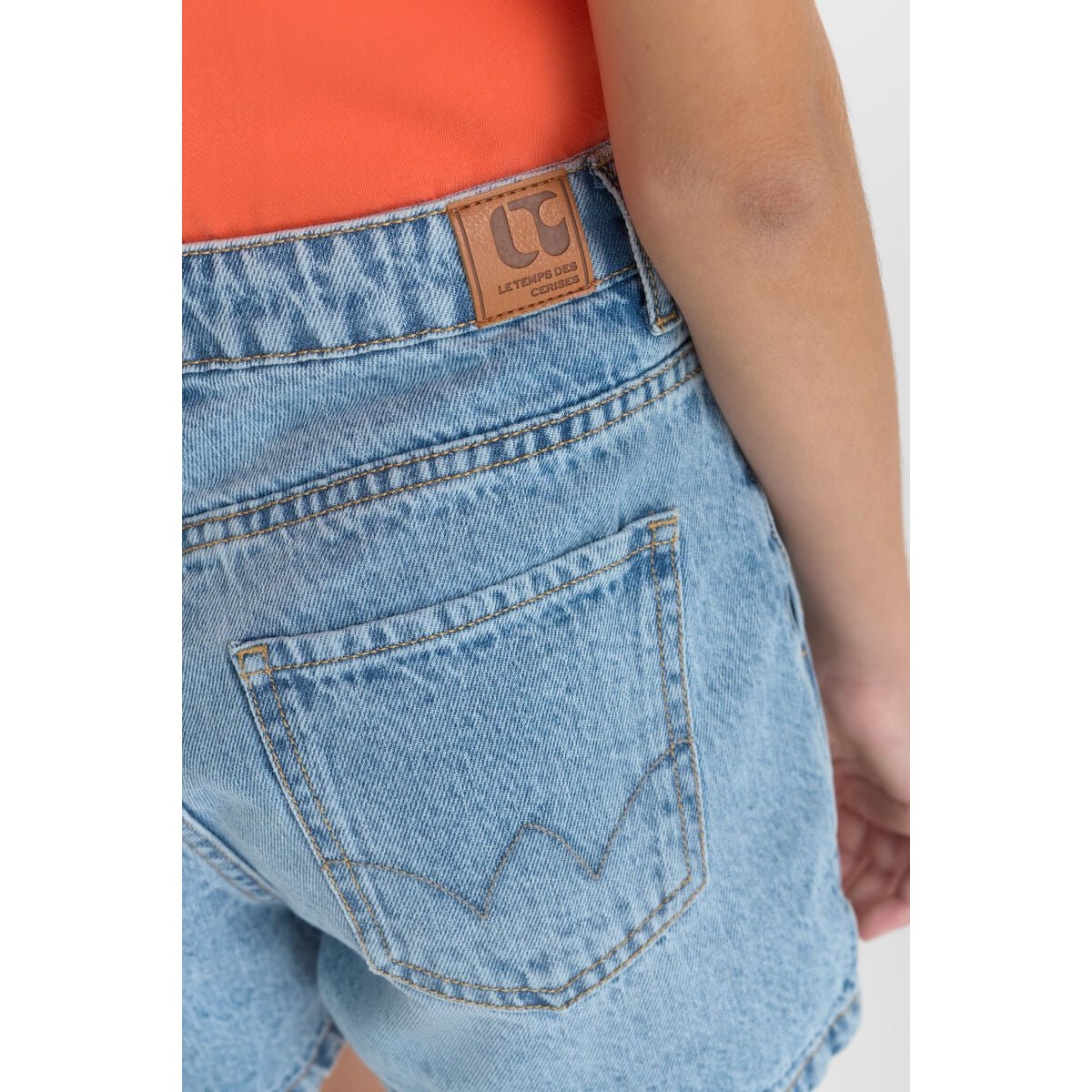 Short en jeans MONTICEL blue, LE TEMPS DES CERISES