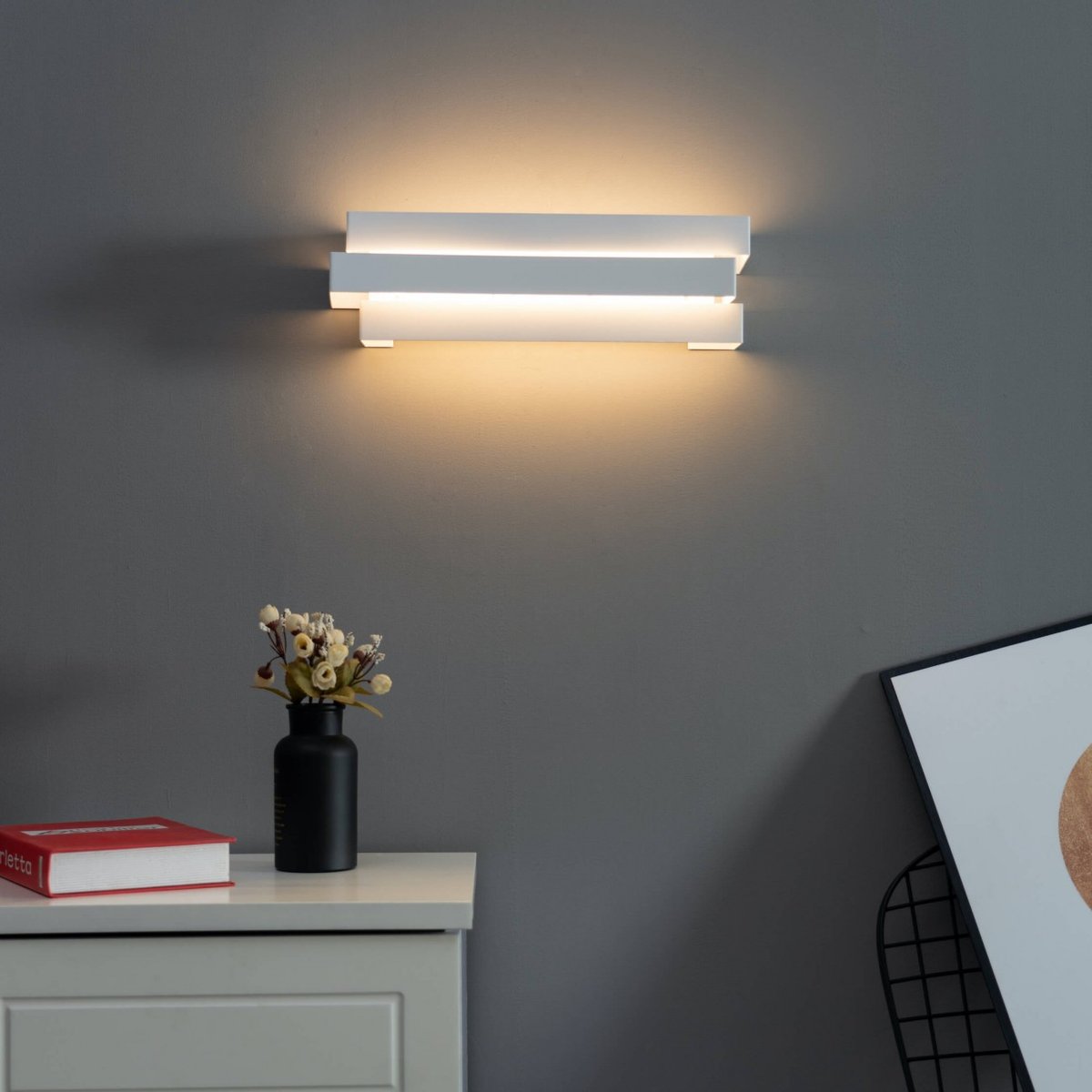 Applique LED design moderne murale - SCALA v020012, D'ARPEJE