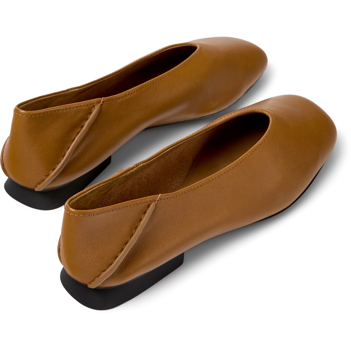 Ballerines Casi Myra Smooth Leather marron moyen, CAMPER