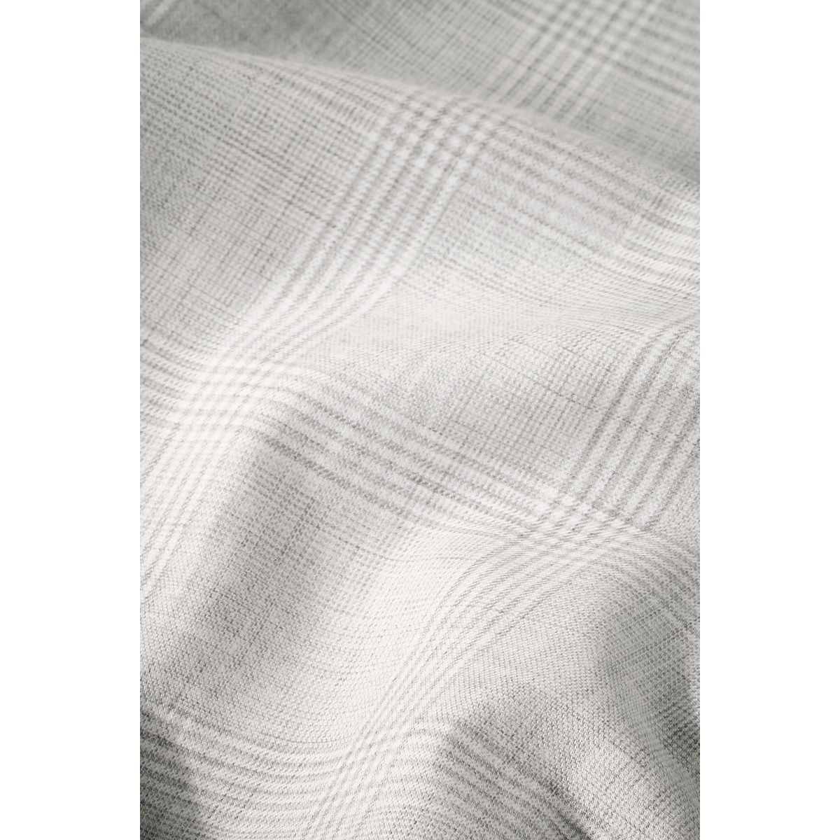 Chemise texturée haut de gamme Signature carreaux gris clair, NEXT