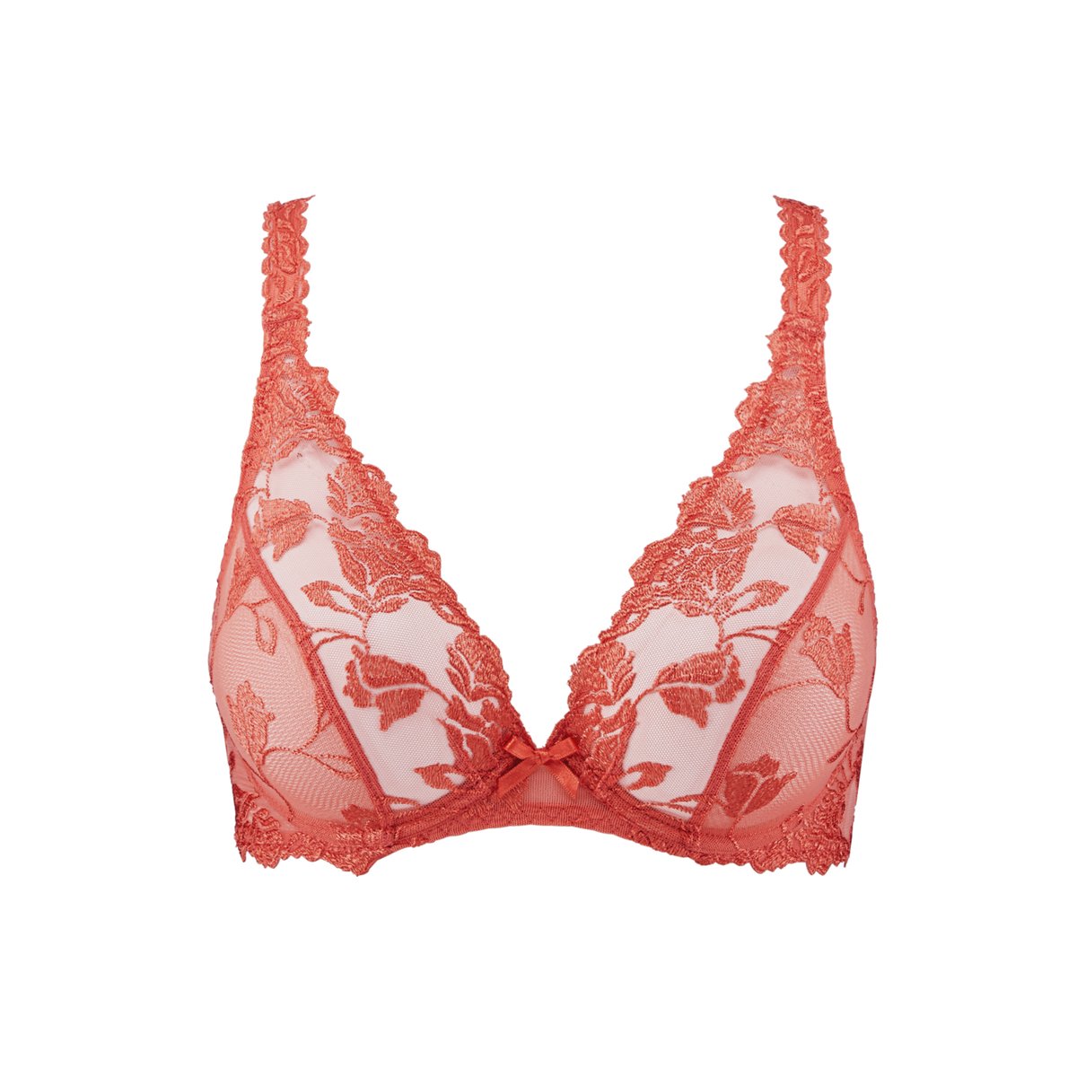 Soutien gorge Triangle avec armatures Softesence rouge, AUBADE
