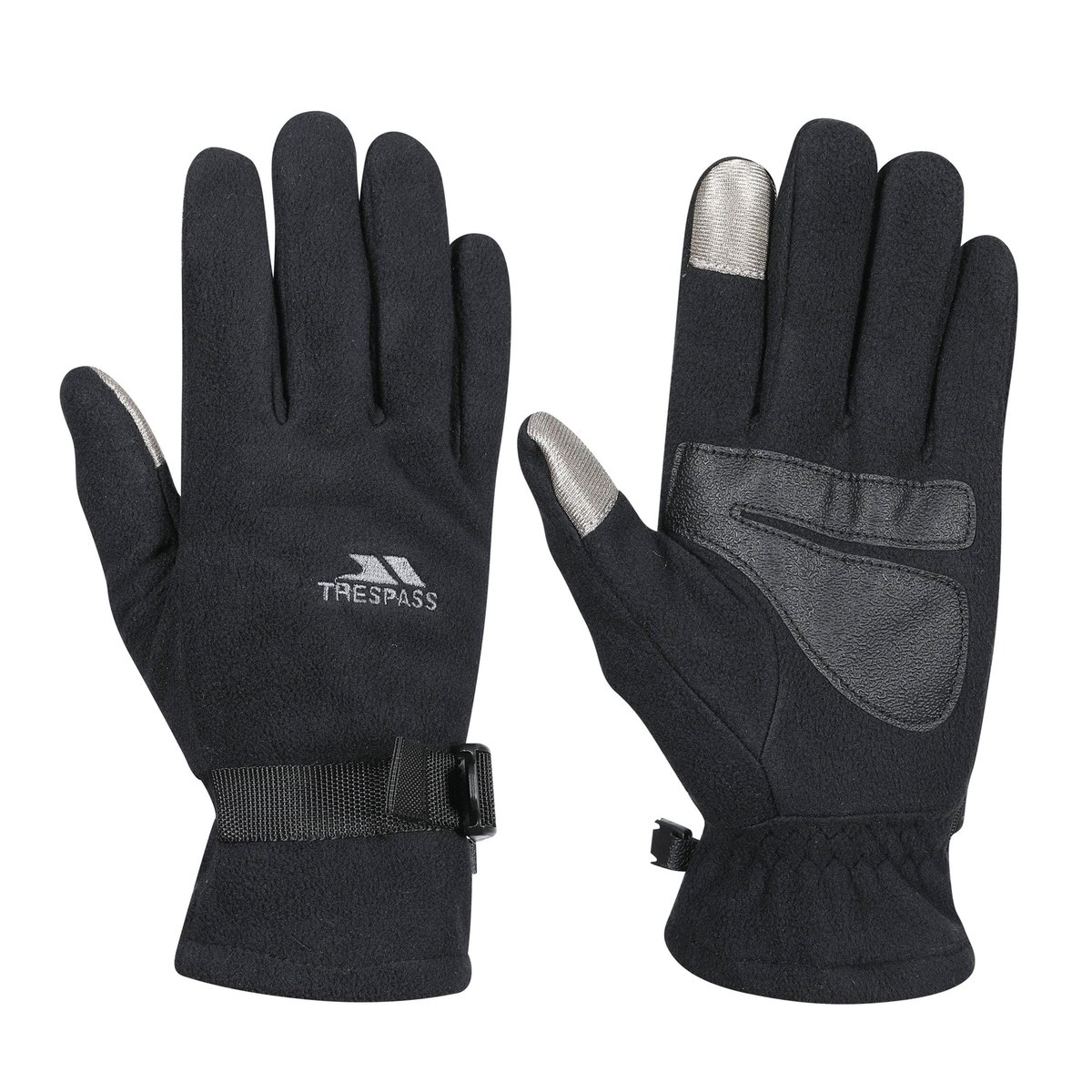 Gants tactiles CONTACT noir, TRESPASS