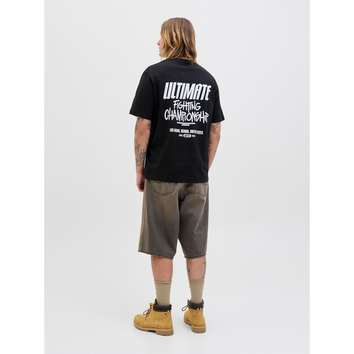 T-Shirt black 1, JACK & JONES