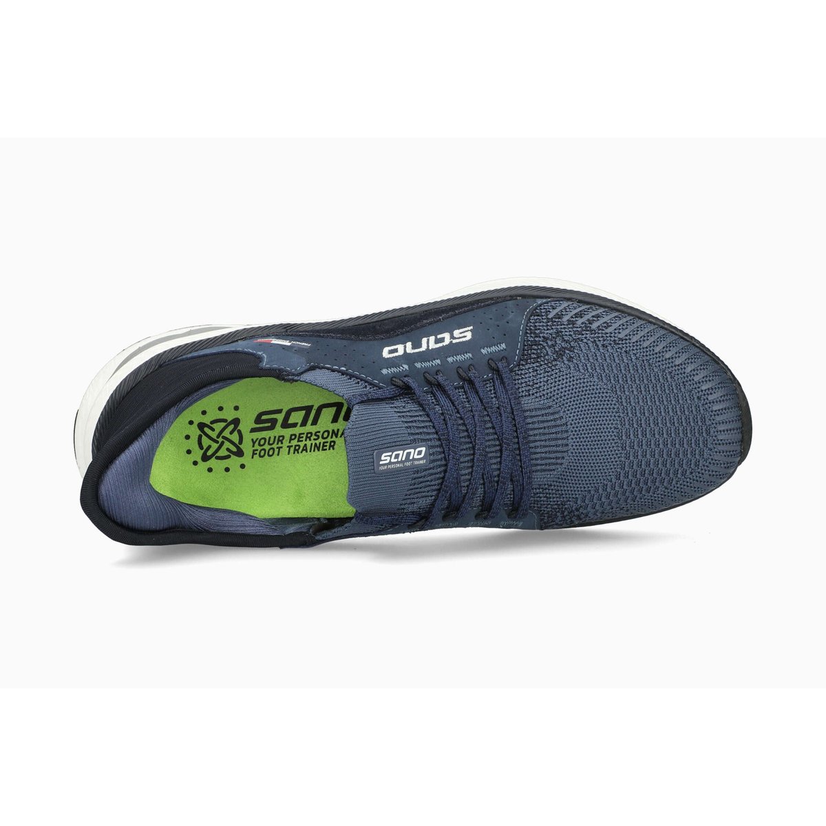 Baskets en cuir SPARK bleu indigo 514, MEPHISTO