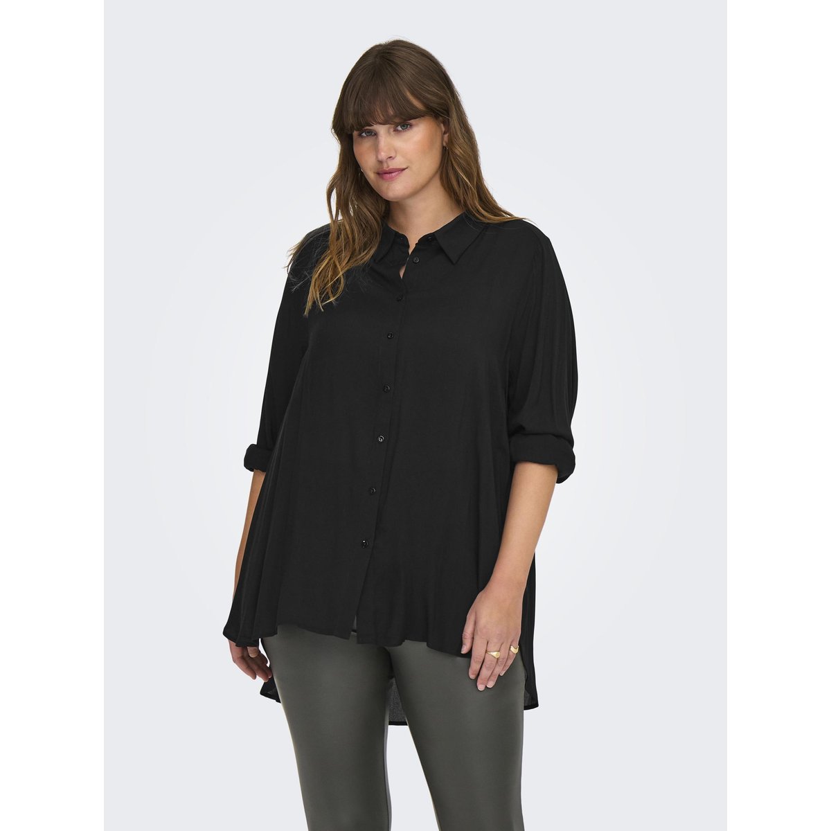 Chemise noire - black, ONLY CARMAKOMA