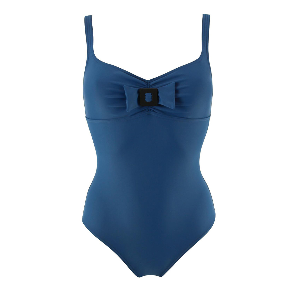Maillot de bain 1 pièce nageur BELLE ILE bleu nuit, LAURA BY JANINE ROBIN