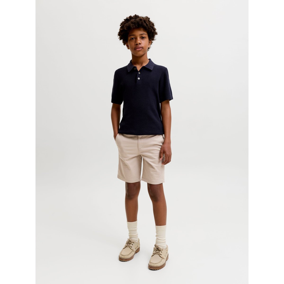 Short Chino oxford tan, JACK & JONES JUNIOR