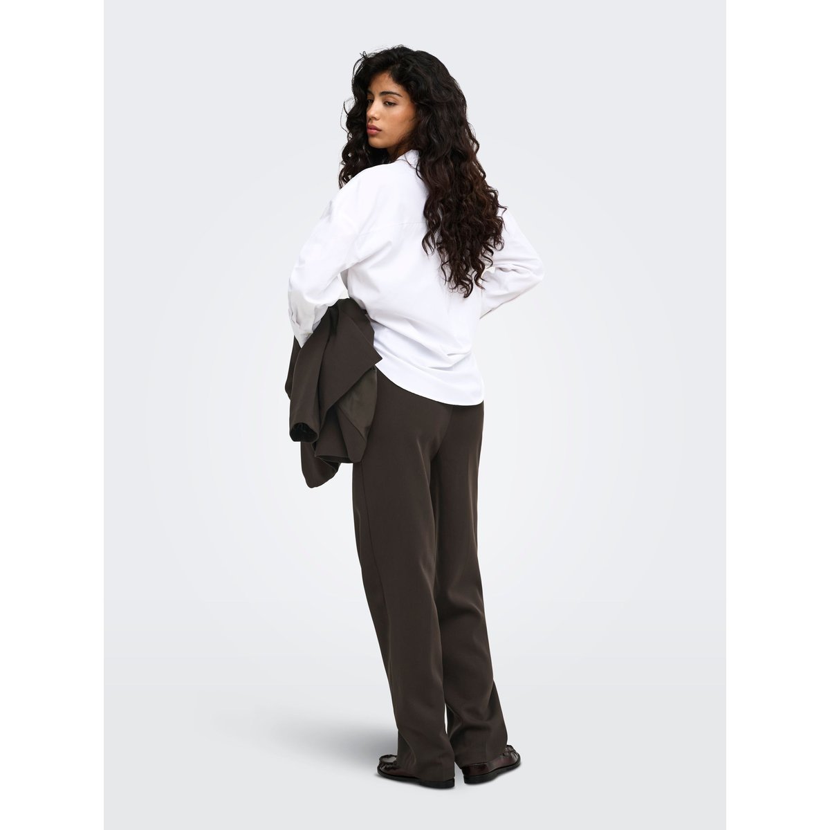 Pantalon À Jambe Large chocolate torte, JDY