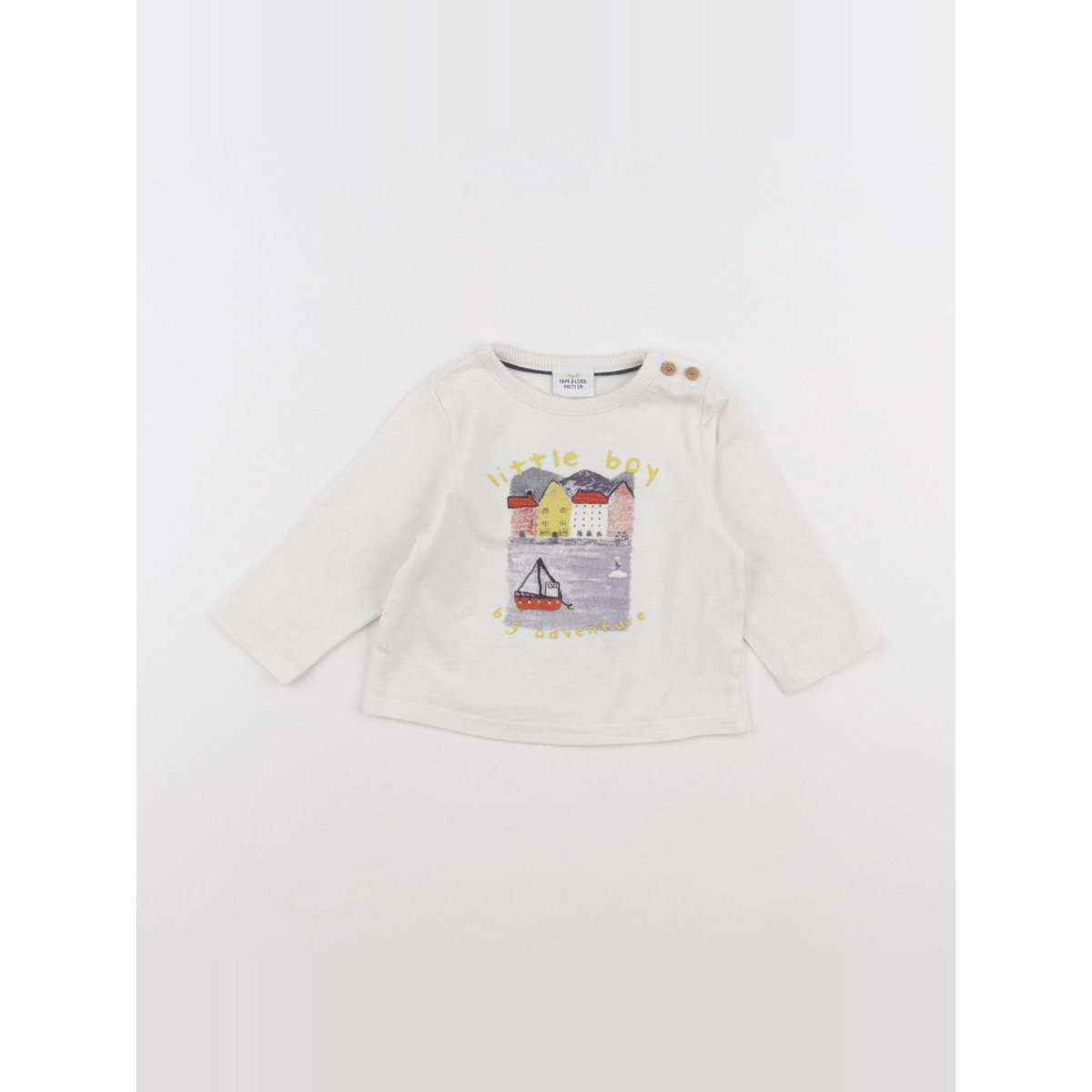 Tee-shirt - Bon état blanc, TAPE A L'OEIL