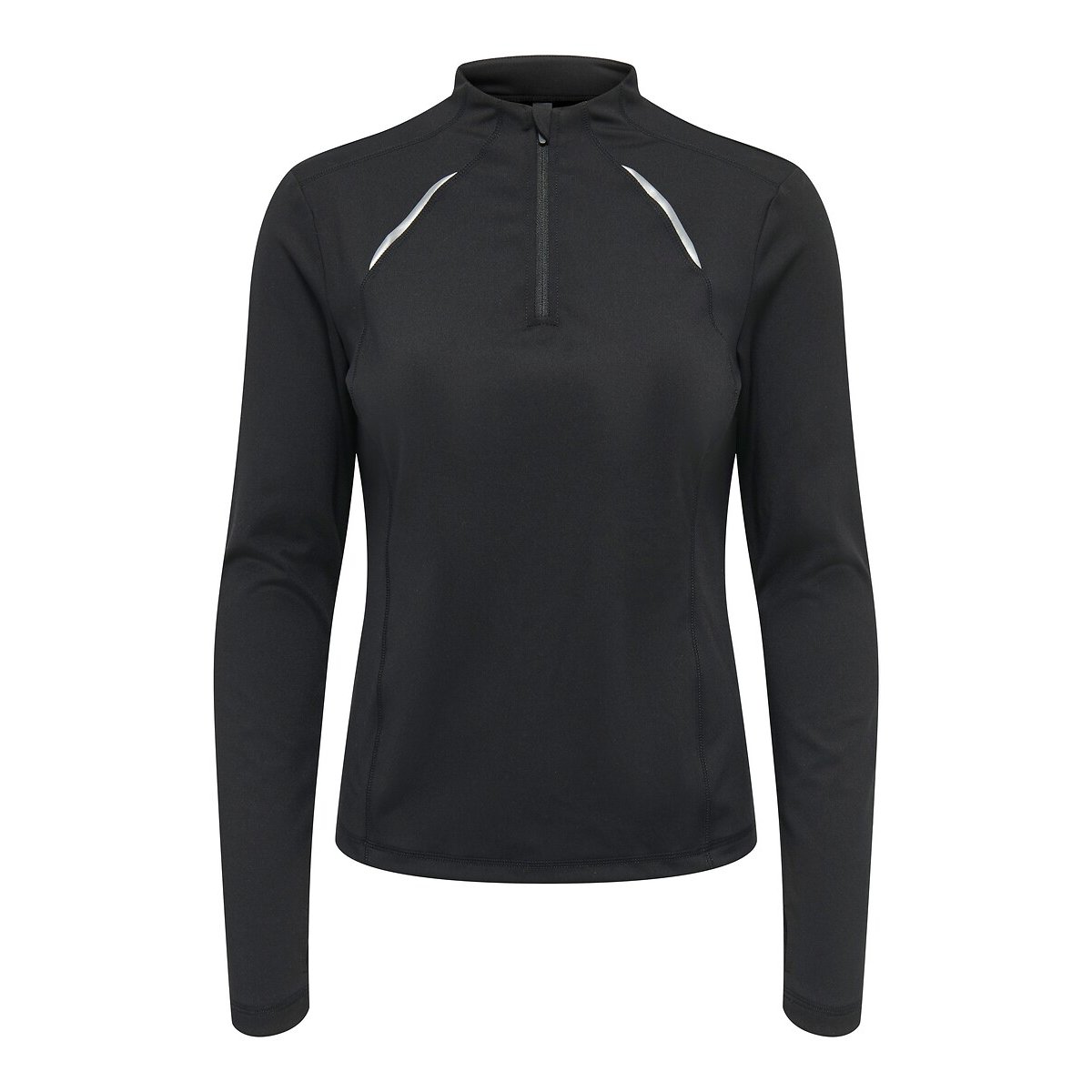 Camisola desportiva com meio fecho preto , ONLY PLAY