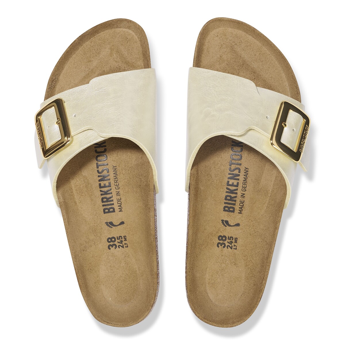Mules simple bride CATALINA blanc nacre, BIRKENSTOCK
