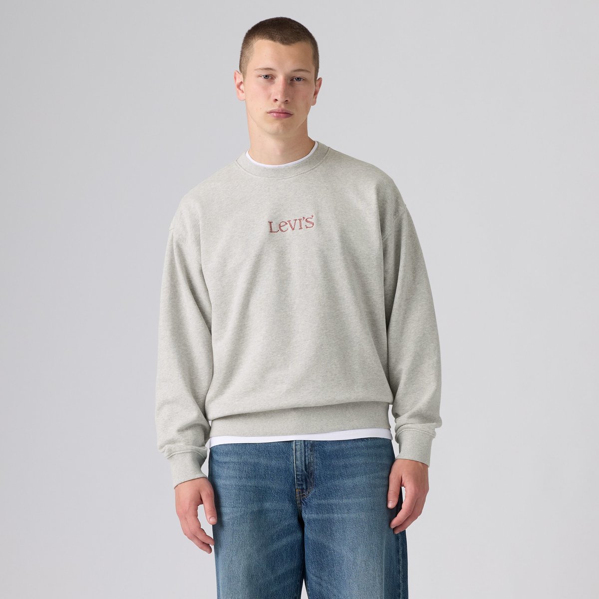 Sunset Crew Ssnl Logo 2 Light Heather Gr gris - ssnl logo 2 light heather grey, LEVI'S