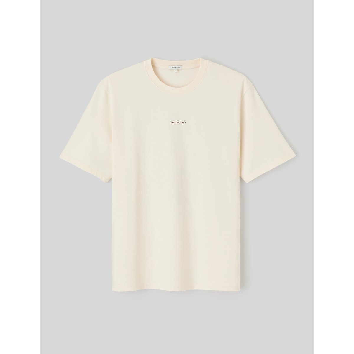 T-shirt imprimé devant / dos naturel, BZB