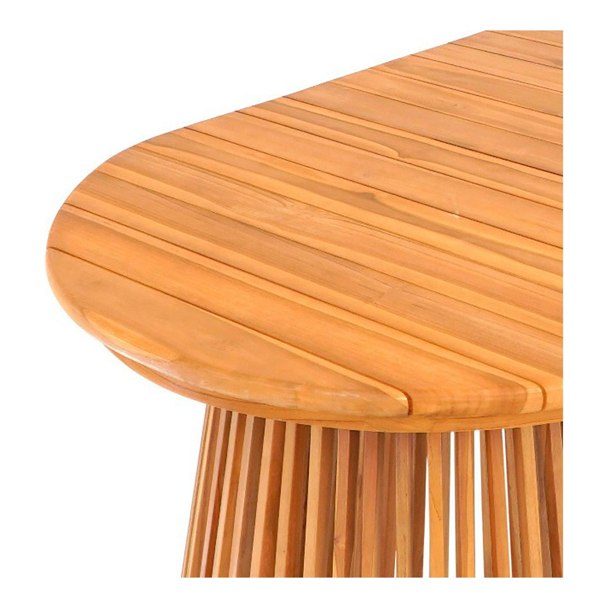 Table à manger en teck naturel 200x90 KUTA bois naturel, PIER IMPORT