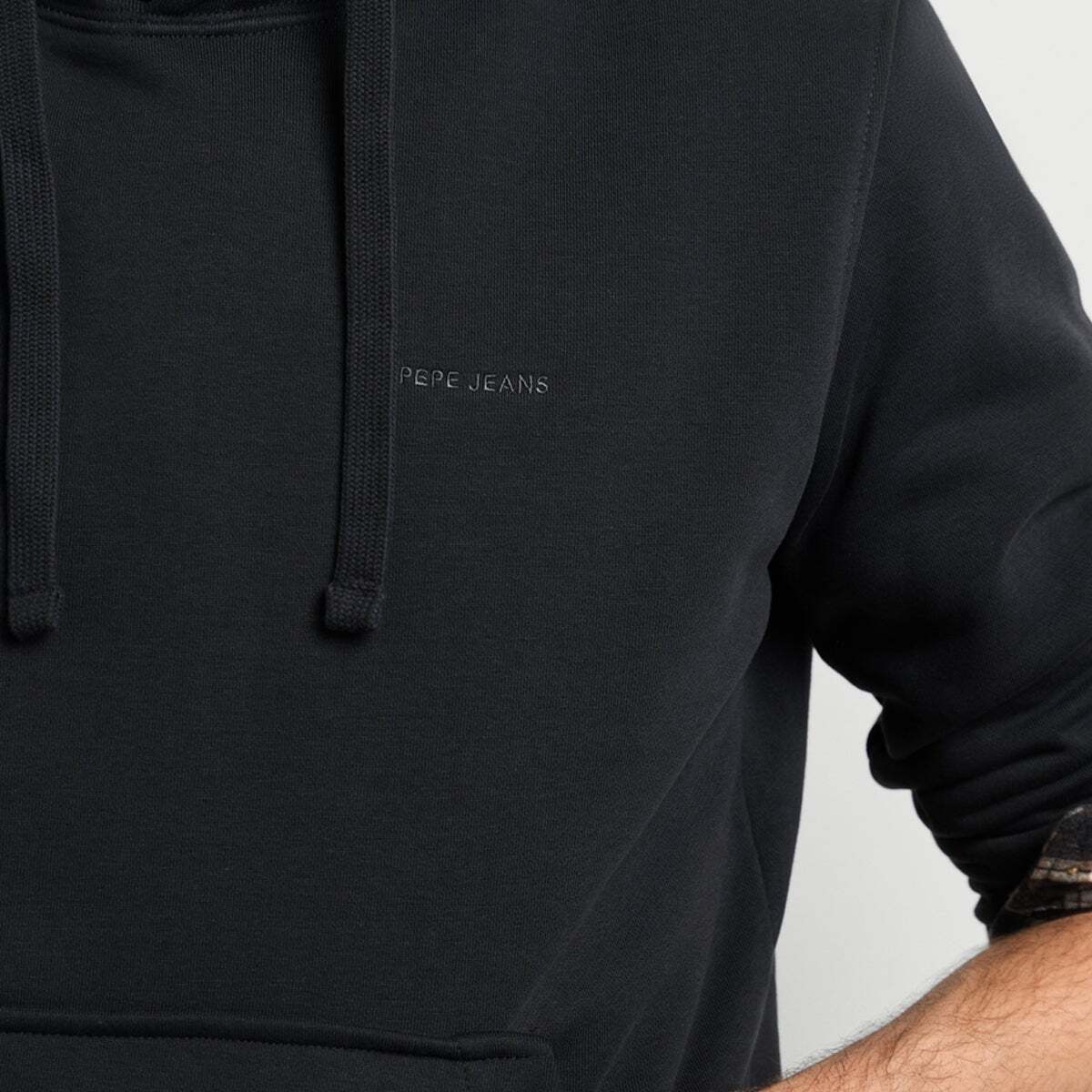 Sweat À Capuche Coupe Regular noir, PEPE JEANS