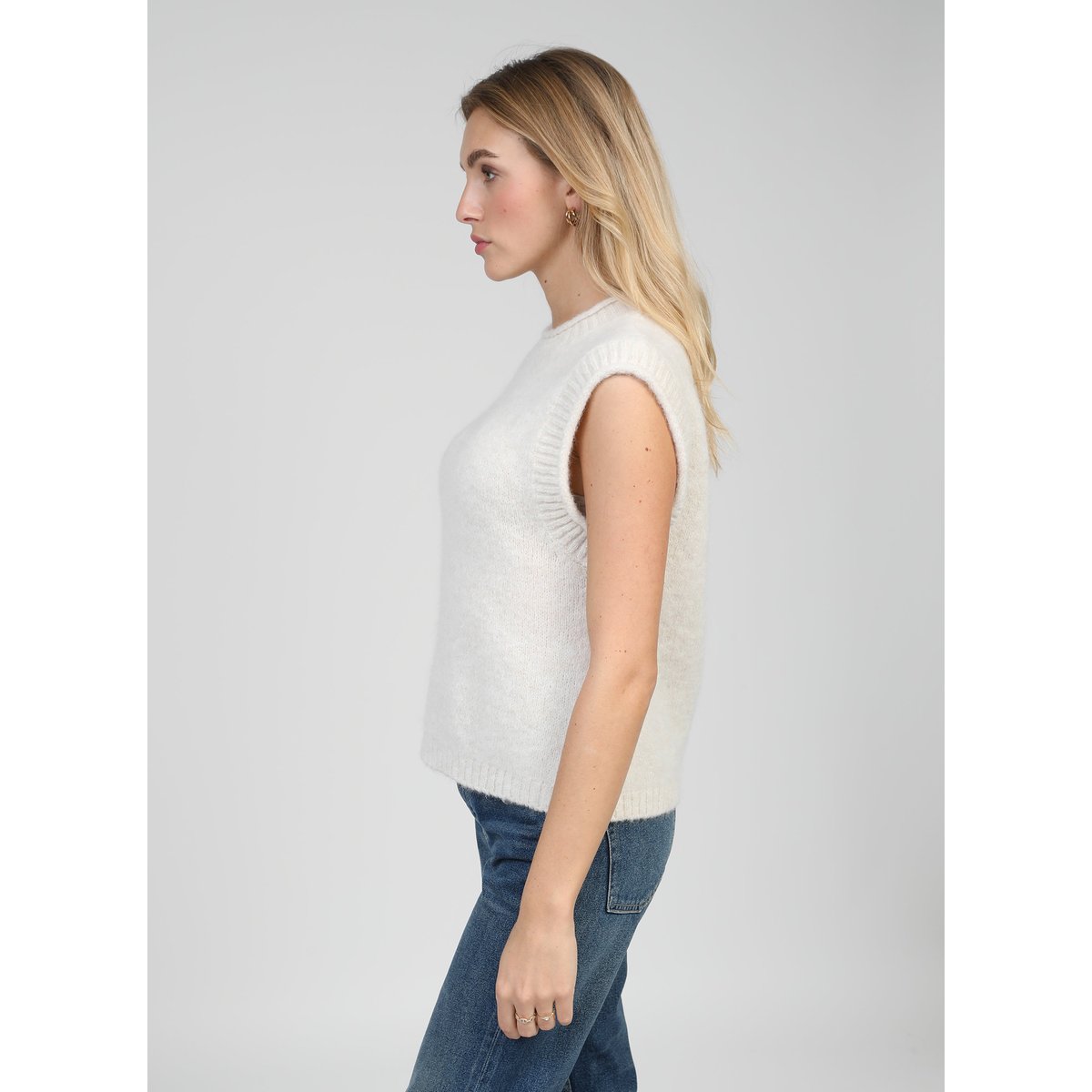 Pull LEBONI ecru, AN'GE
