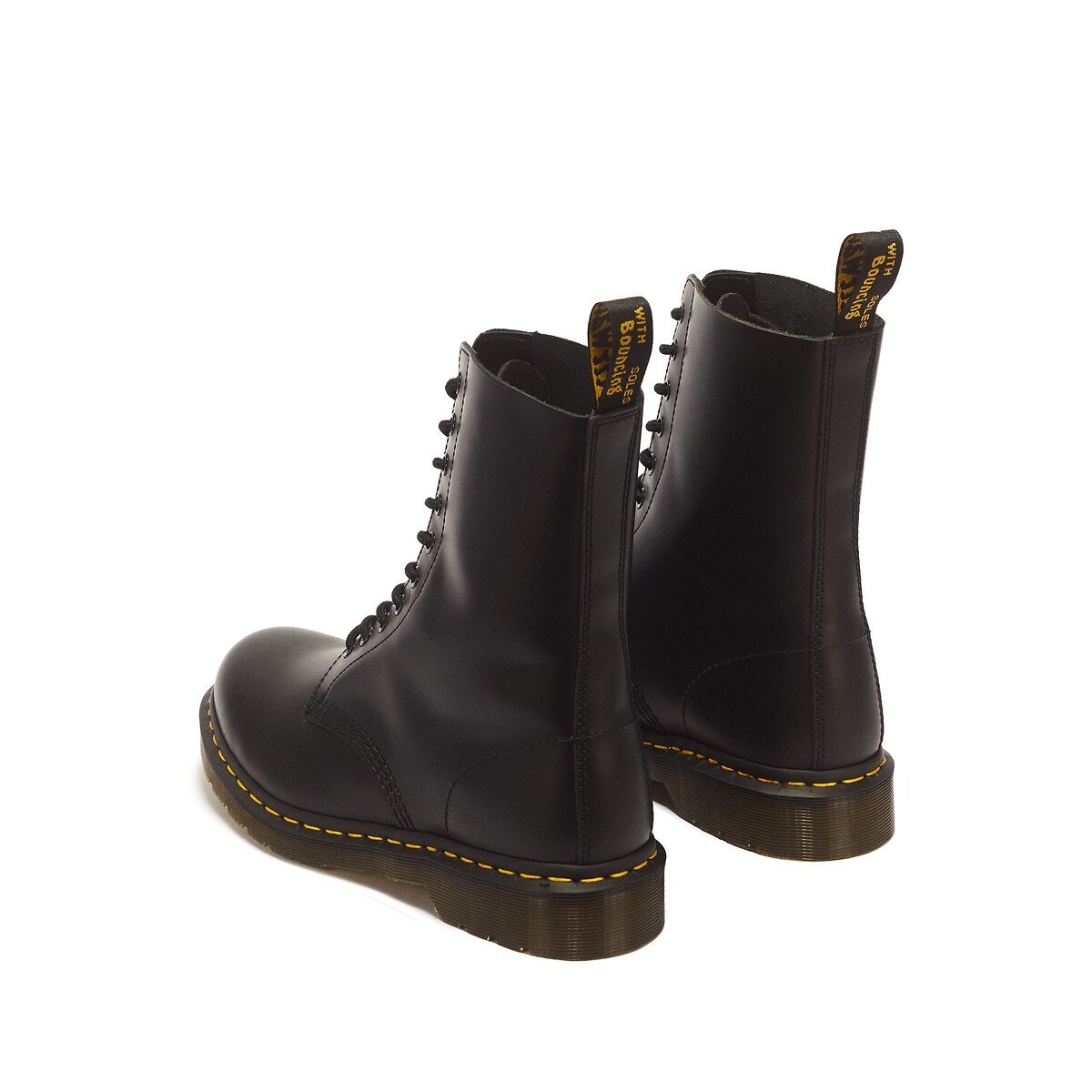 Botas em pele, 1490 Smooth preto , DR. MARTENS