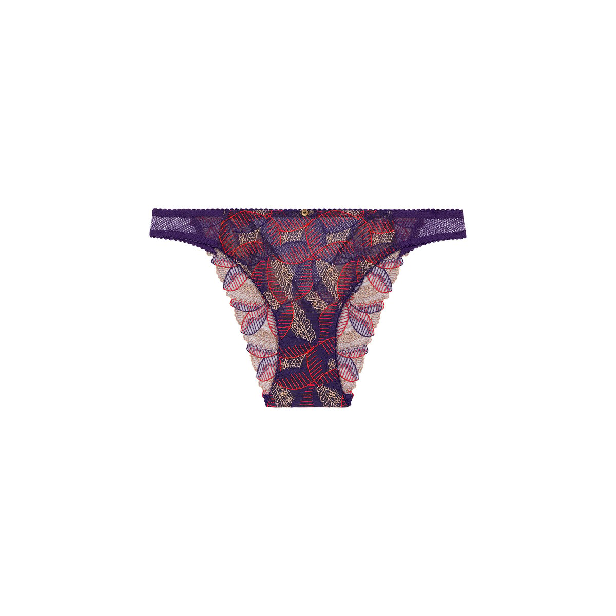 Culotte taille basse Life Celebration violet, AUBADE