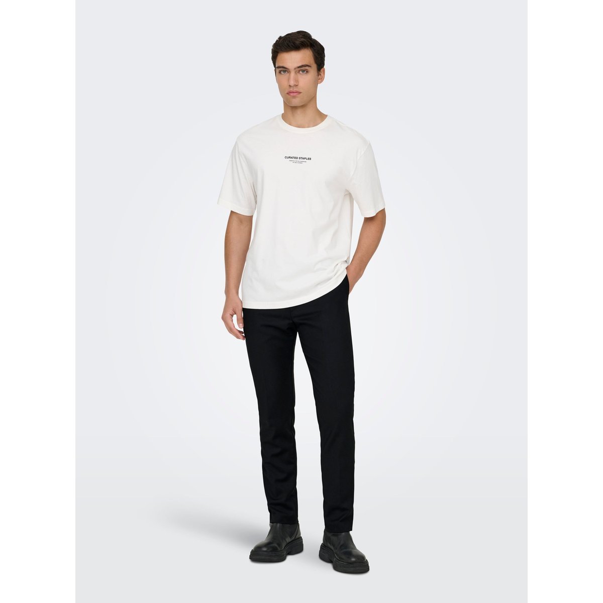 Pantalon De Tailleur black 1, ONLY & SONS