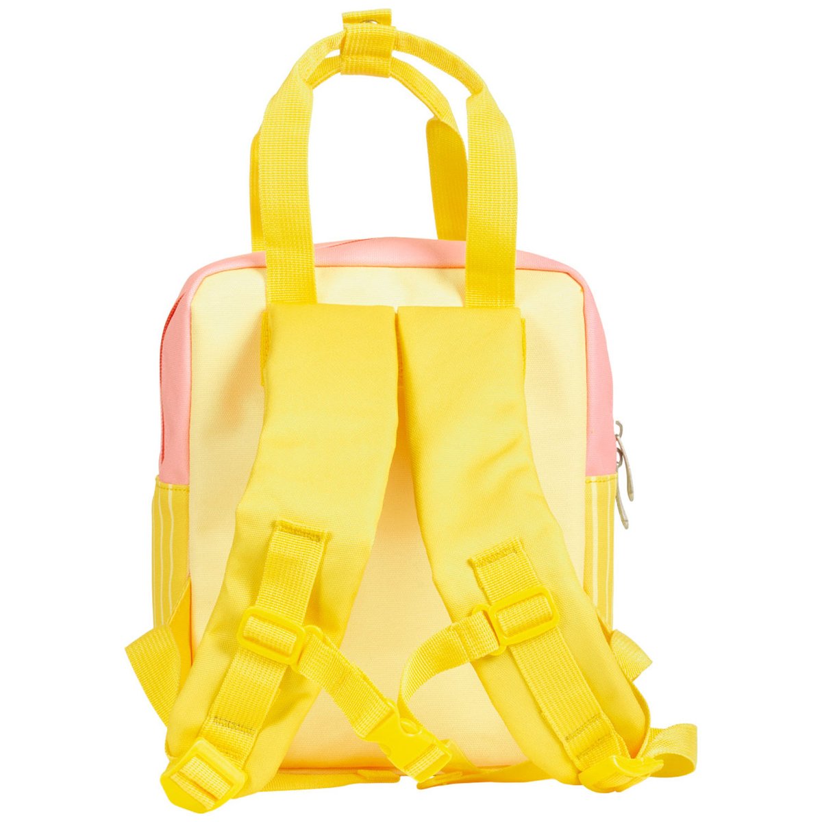 Sac à dos bébé jaune, rose, A LITTLE LOVELY COMPANY